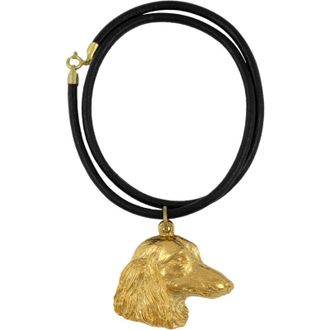 OEM Dachshund: Un Collar Con Un Perro En Una Caja De Regalo, Un Colgante Ba&ntilde;ado En Oro Para Un Amante De Los Perros, Una Impresionante Pieza De Joyer&iacute;a De