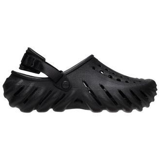 Crocs Womens Echo Clogs - Shoes - Black / Black Size 5.0