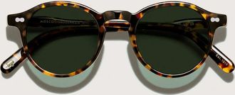 Moscot Sunglasses Miltzen Tortoise Havana/Green Unisex