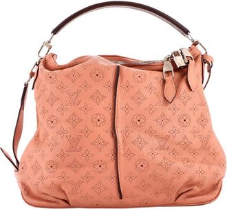 Louis Vuitton Selene Handbag Mahina Leather Pm (Authentic Pre-Loved)