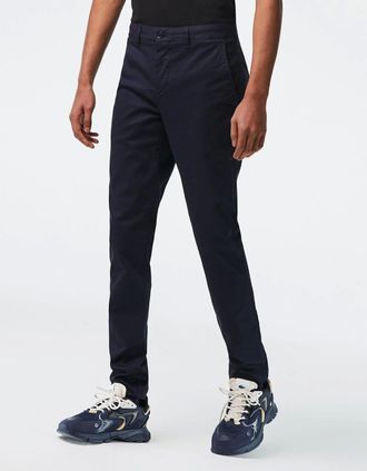 Lacoste Mens Slim-Fit Chinos - Navy - Size: 36