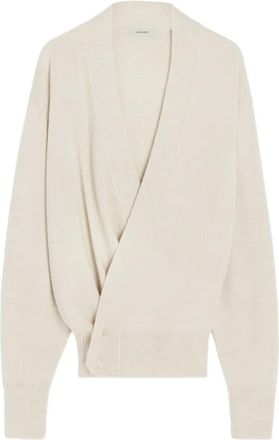 Christophe Lemaire Cardigan con scollo a V - Toni neutri