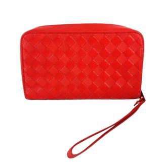 Bottega Veneta Pre-owned Clutches, female, Red, Size: ONE SIZE Pre-owned Leather clutches