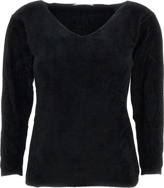 Live Top met V-hals - Zwart