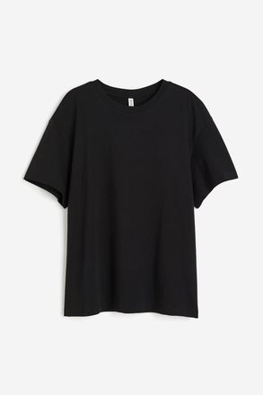 H&M Oversized T-Shirt - Schwarz
