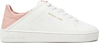 Michael Kors Leren Bicolor Hiel Sneakers - Dames - Sneakers - Wit - 36 EU - Schoenen