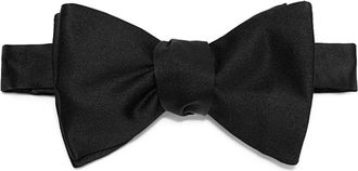 Jil Sander silk bow tie - men - Silk - One Size - Black