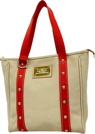 Louis Vuitton Beige Tote Bag (Pre-Owned)