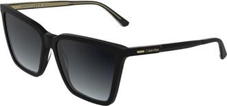 Calvin Klein CK26506S 001 Womens Sunglasses Black Size 57