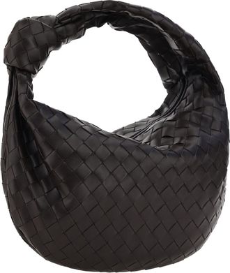 Bottega Veneta Womens Handbag Teen Jodie Fondant Gold Lambskin Leather Shoulder Bags