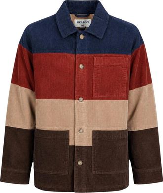 Sebago Dorr Corduroy Strepen - Heren - Zomerjassen - Veelkleurig - M - Katoen - Jassen