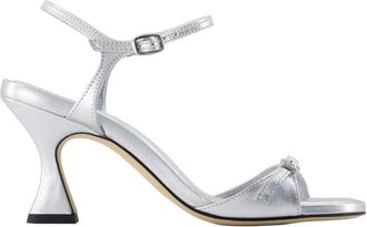 Carel Celeste Pumps - Carel - Leather - Silver