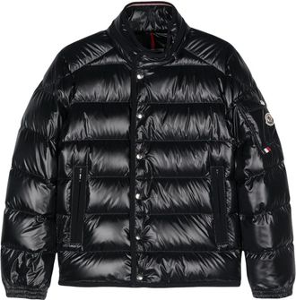 Moncler High-Neck Quilted Jacket - Mens - Down/Polyester