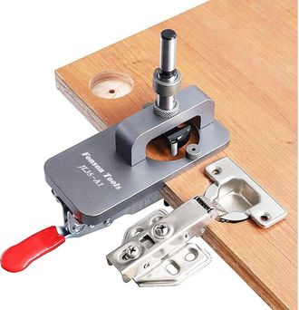 OEM Plantilla De Bisagra Sin Terminar De 35 Mm Para Puerta De Gabinete, Perforadora De Orificios Ocultos, Gu&iacute;a De Perforaci&oacute;n, Localizador Para Carpinter&iacute;