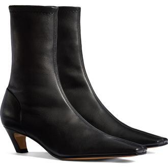 Khaite Arizona Sock Bootie in 200 Black at Nordstrom, Size 10.5Us
