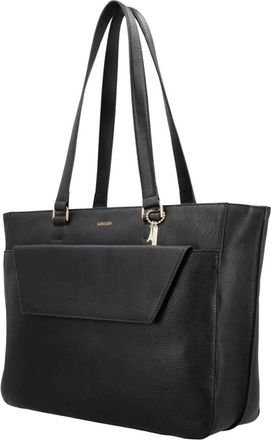 LouLou Essentiels Celine Laptop Bag - Dames - Shoppers - Zwart - ONE Size - Leer - Tassen
