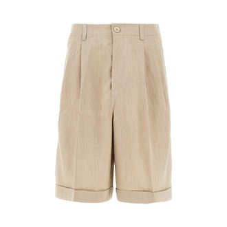 Jacquemus Pastro linen-blend shorts Man 48