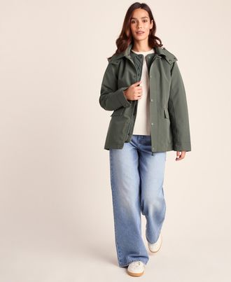 TOG24 Shea Womens Waterproof Trench Coat - Pale Khaki - Size 14 UK