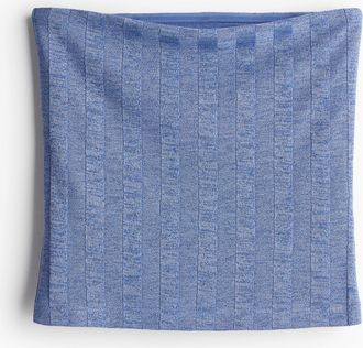 H&M Tubetop in Rippstrick - Blue