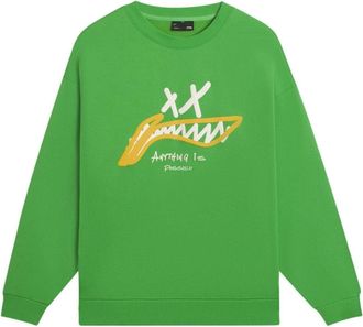 Li-Ning Anything Is Possible Graphic Sweatshirt Green AWDSG91-3
