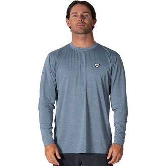 Vissla Twisted Eco Long-Sleeve Shirt - Mens in Slate Heather at Nordstrom, Size X-Large