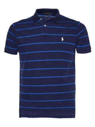 Ralph Lauren striped polo shirt - Blue