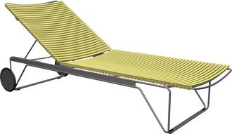 Houe CLICK Chaise Longue verstellbar, lemon zest