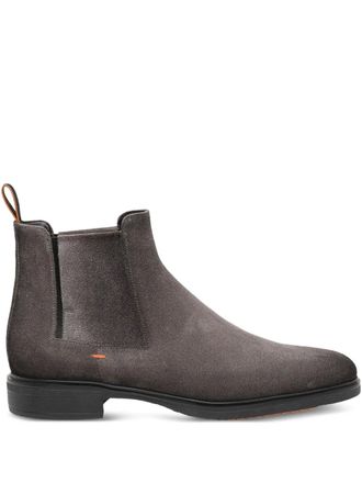 Santoni Stivali con inserti elasticizzati - Grey
