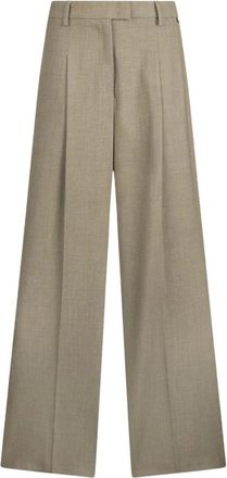 Liu Jo Green Palazzo Trousers with Pockets