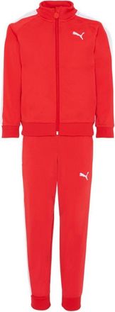 Puma Kids Sporty Set With Zip Closure Red Recycled Polyester Sets Accessory