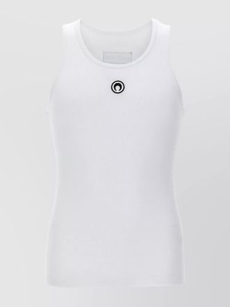 Marine Serre ribbed tank top