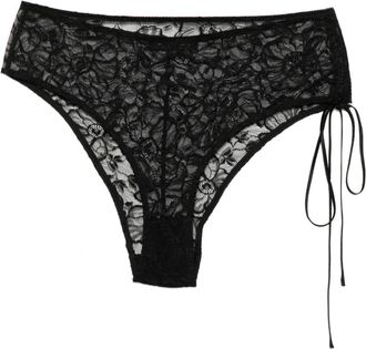 Kiki De Montparnasse Slip Michelia - Nero