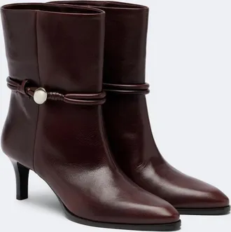 Isabel Marant Telsa embellished leather ankle boots