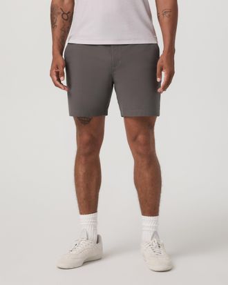 Vuori Clothing Meta Shorts 6 | Warm Grey | 28