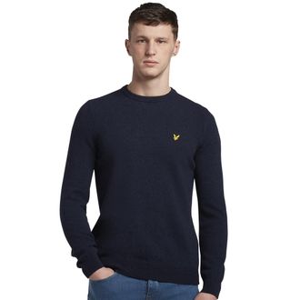 Lyle & Scott Coltrui van Lamswol in Marineblauw