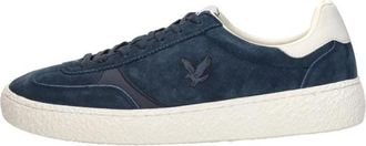 Lyle & Scott Duncan Sneakers - Heren - Sneakers - Blauw - 43 EU - Leer - Schoenen