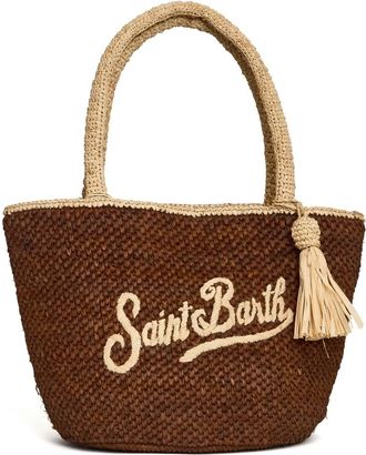 MC2 Saint Barth Handbags, female, Brown, Size: ONE SIZE Marcy Semi-Structured Bag