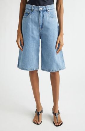 Coperni Denim Bermuda Shorts in Blue Lgiht Blu at Nordstrom, Size X-Small