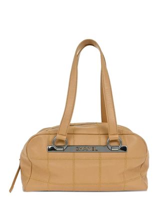 Chanel 2005 Wild Stitch Choco Bar tote bag - women - Calf Leather - One Size - Neutrals