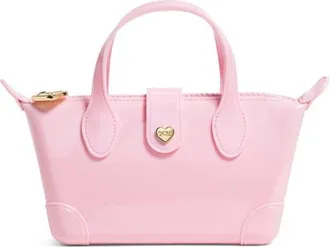 Stoney Clover Lane Jelly Pouchette Clear Crossbody Bag in Flamingo at Nordstrom
