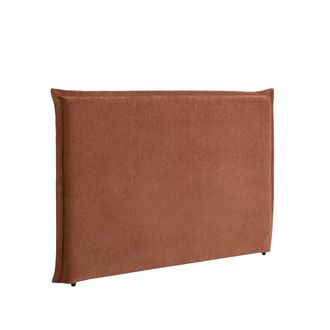 Klast Cabecero doble de tela terracota 170 cm x 120 cm