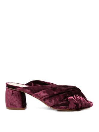 Forte_Forte Velvet Heel Sandals