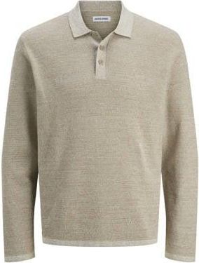 Jack & Jones ESSENTIALS gebreide trui met textuur grijsgroen