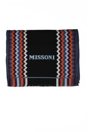 Missoni Grey Wool Scarf