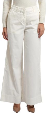 HUGO BOSS Donna, Pantaloni, Bianco, S, new