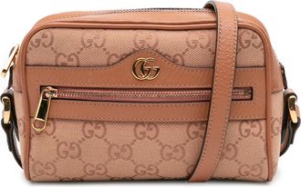 Gucci Pre-owned Womens Camera Bag Crossbody Bag - Tan Textile - One Size