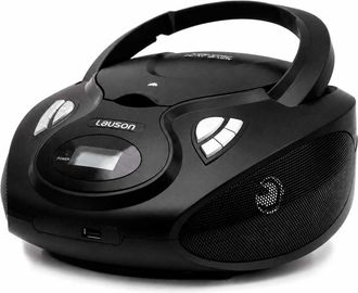 Lauson Lauson Cp735 Negro / Reproductor Radio Cd Con Altavoces Incorporados