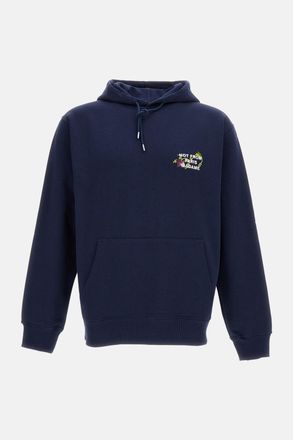 Dr&ocirc;le de Monsieur Vine Embroidered Slogan Hoodie