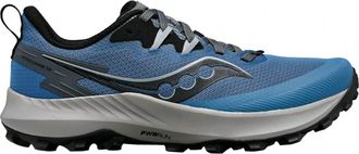 Saucony Womens Peregrine 14 Running Shoe In Astro/carbon