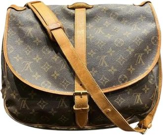Louis Vuitton Pre-owned Vintage Monogram Schoudertas - Dames - Vintage Schoudertas - Bruin - ONE Size - Vintage
